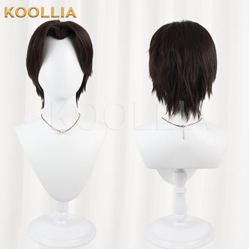 Kamen Rider Ryuki Kitaoka Shuichi Deep Brown Basic Wig Multi-angle Display by koollia