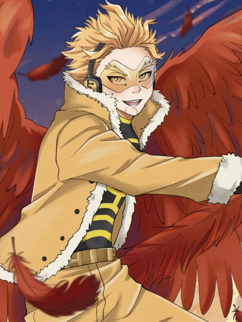 Hawks style wig