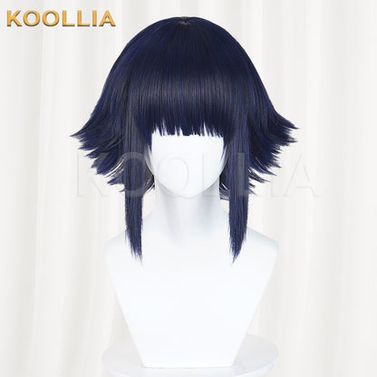 Naruto Hinata Hyuga Navy Blue Basic Wig