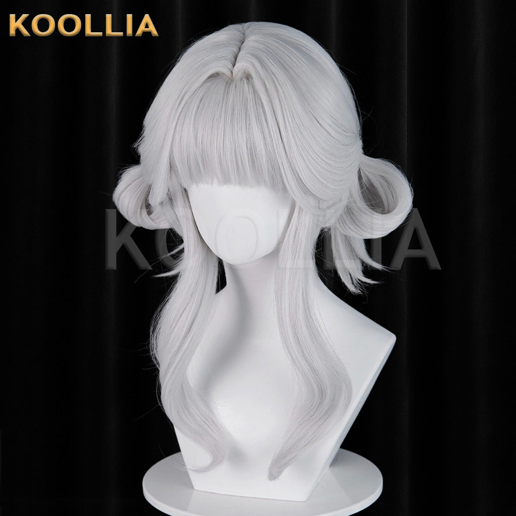 Supernatural Action Team Lily Silver White Basic Wig