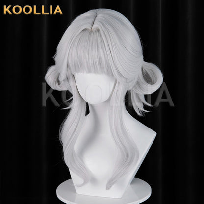 Supernatural Action Team Lily Silver White Basic Wig