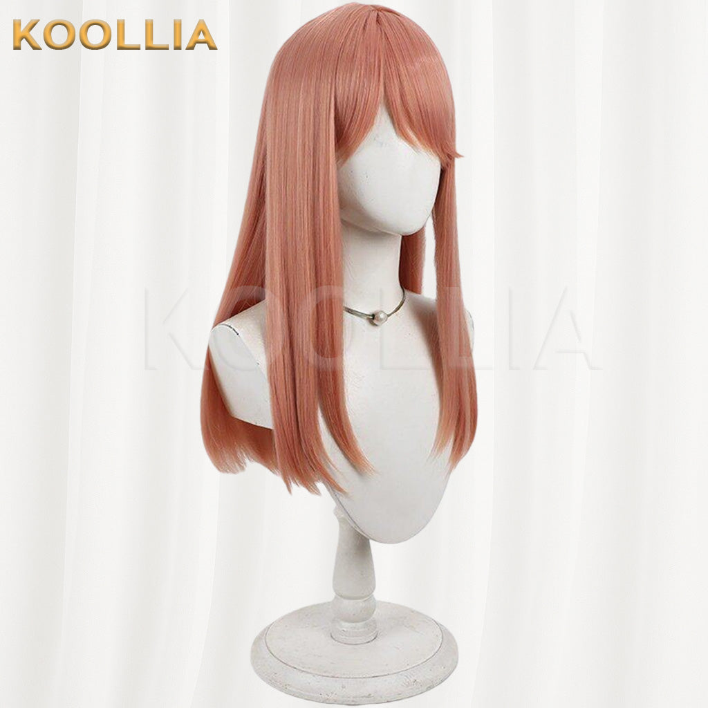 NIKKE Emma Orange‑Pink Basic Wig