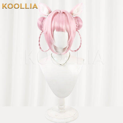 Hololive Hakui Koyori Cherry Blossom Pink Basic Wig