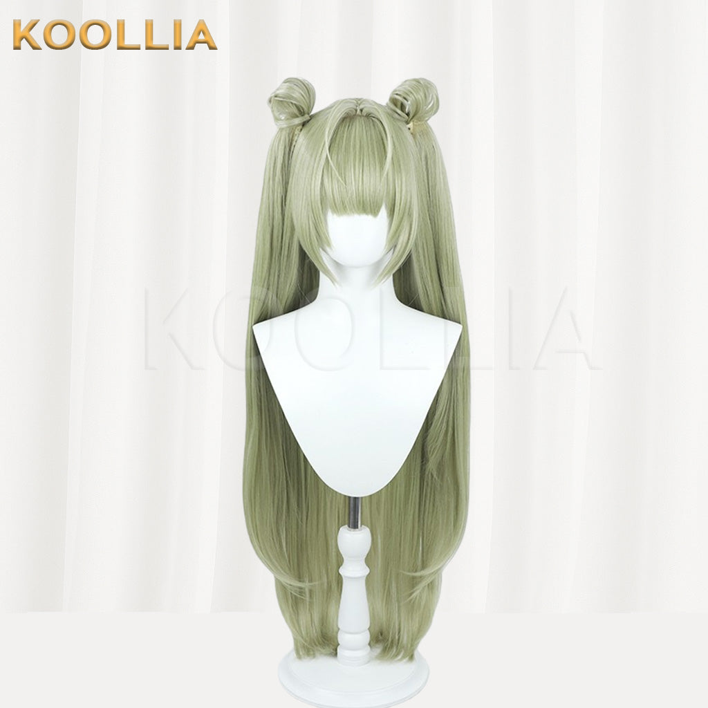 NIKKE: Goddess of Victory Soda Long Green Hair Basic Wig