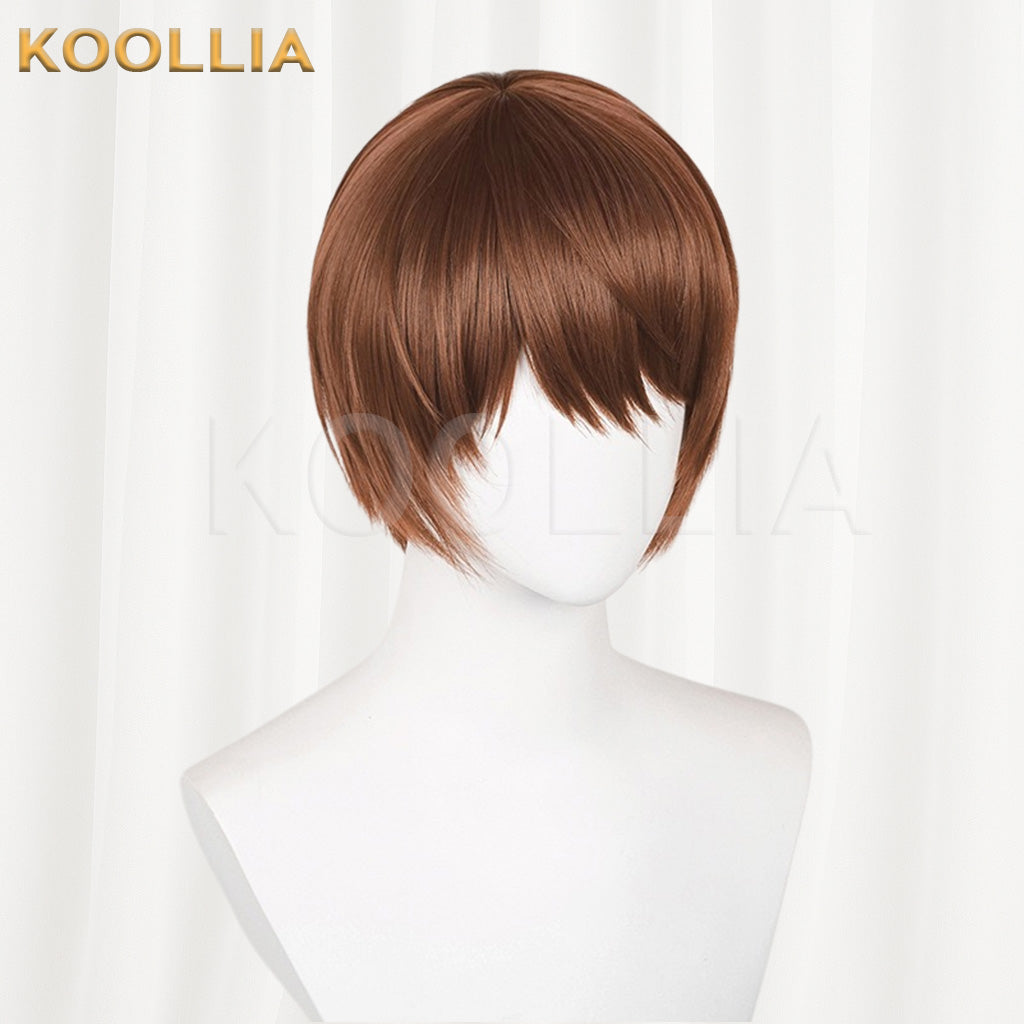 Death Note Yagami Light Warm Brown Basic Wig