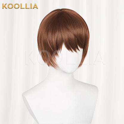 Death Note Yagami Light Warm Brown Basic Wig