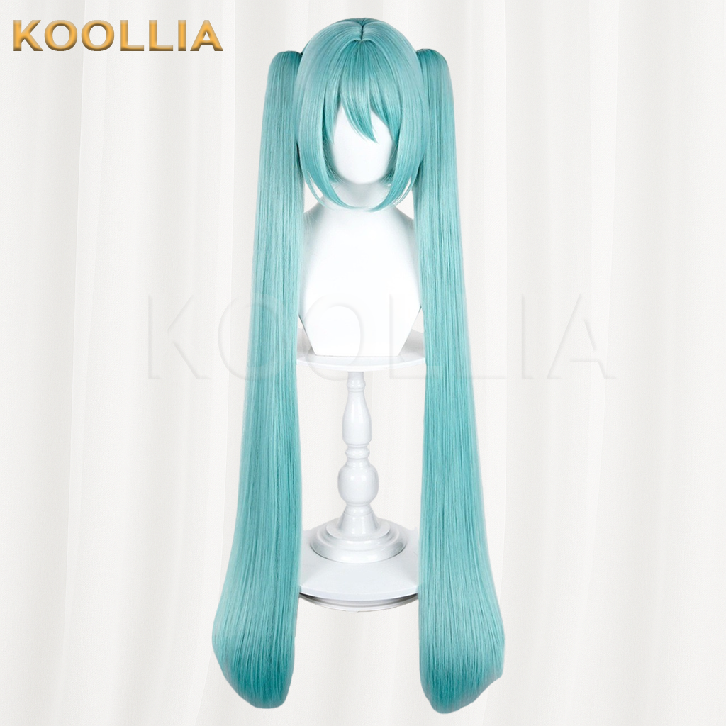 Project SEKAI Hatsune Miku Mint Cyan Long Straight Basic Wig