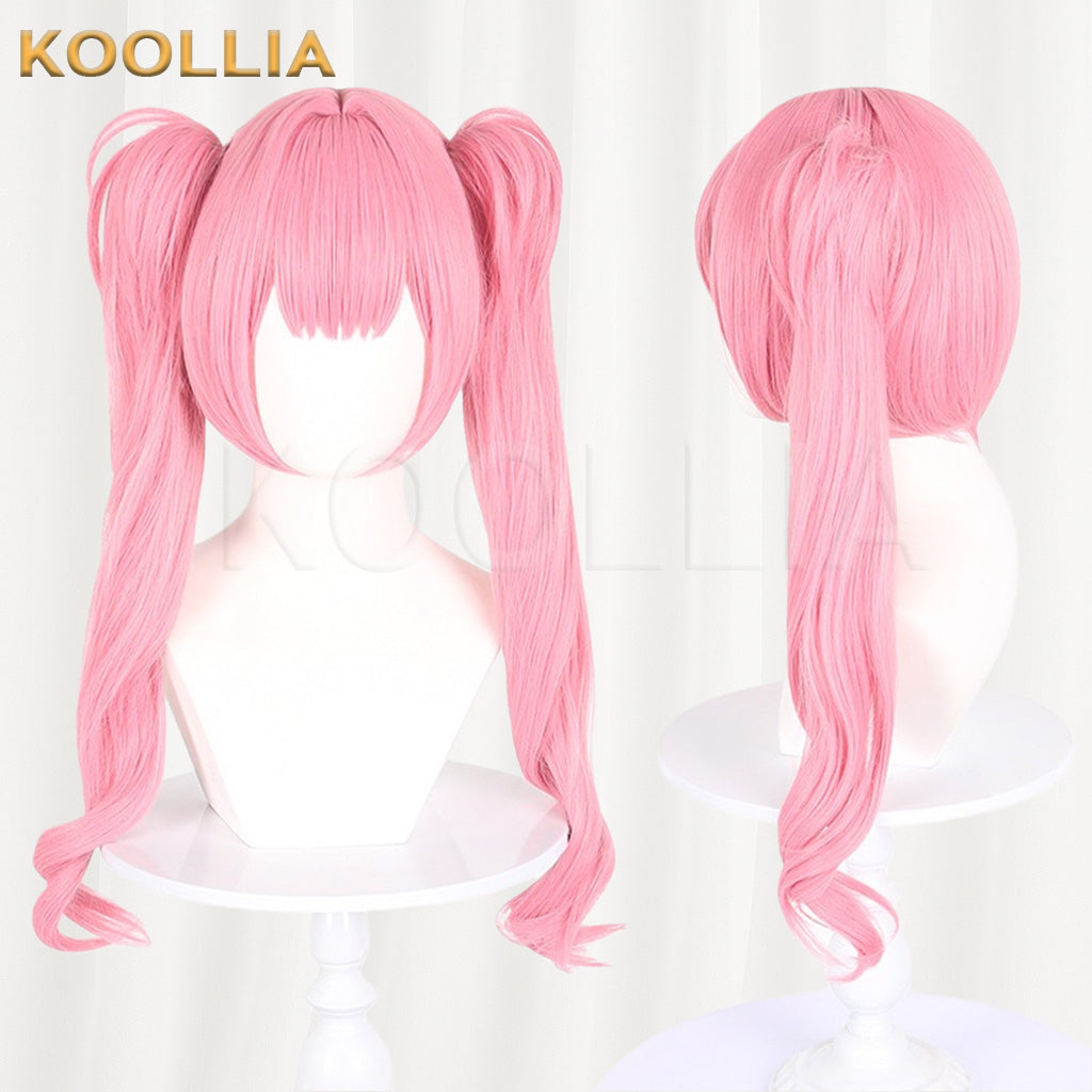 Link Click Li Tianxi Cherry Blossom Pink Basic Wig