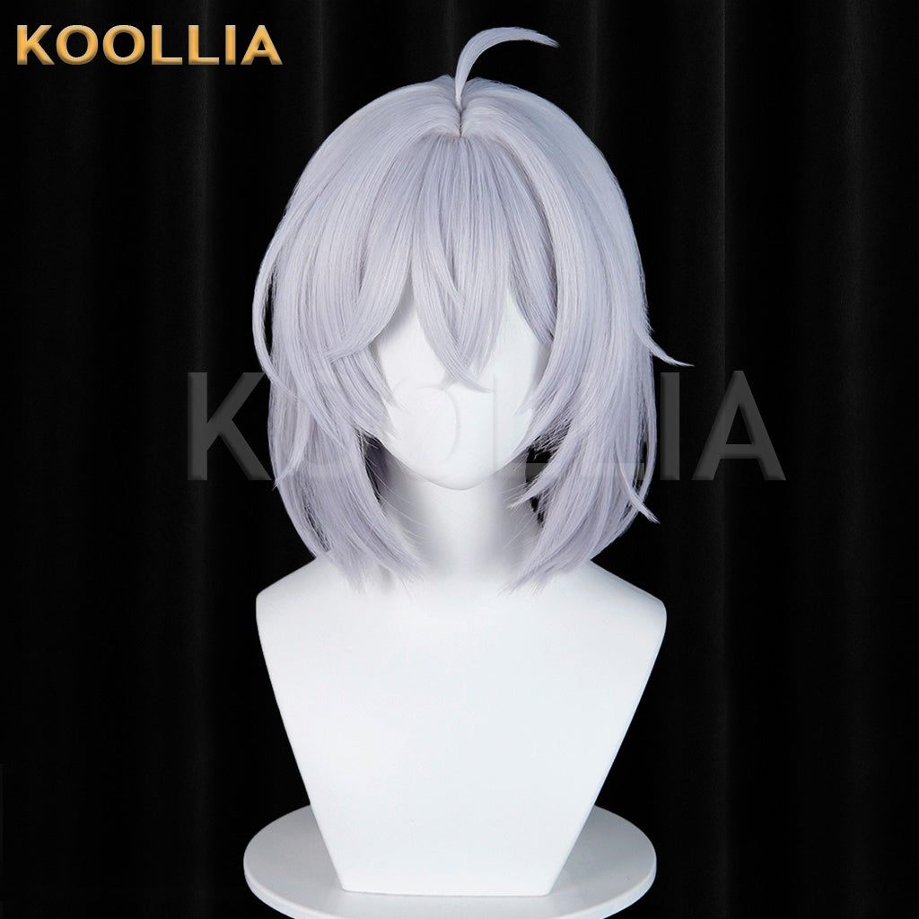 Game Neverness to Everness Esper Zero Gradient Light Gray Base Wig
