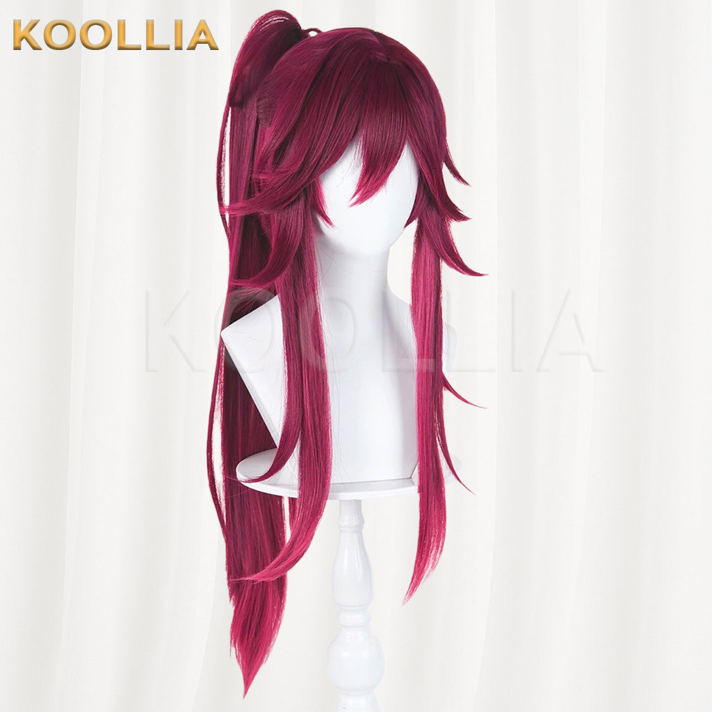 Ensemble Stars Wakami Maruka Wine Red Basic Wig