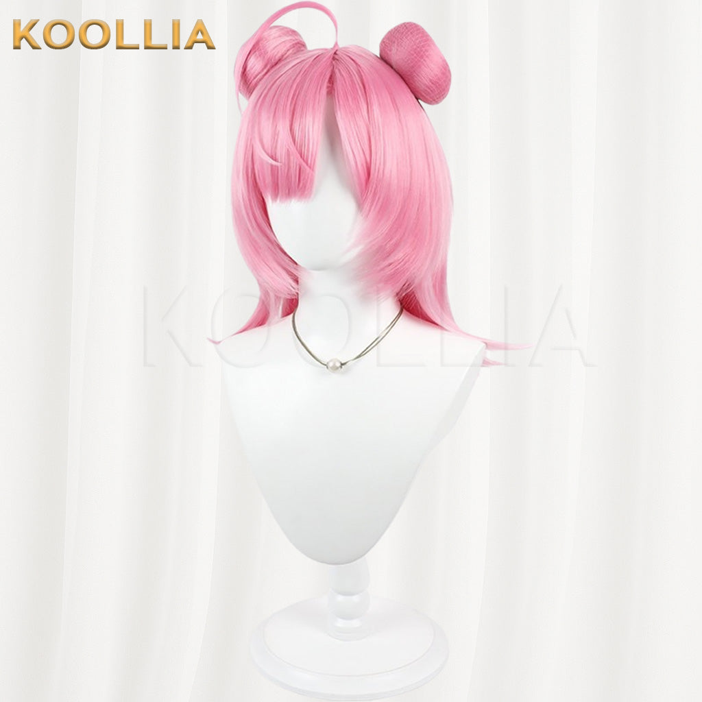 Game Neverness to EvernessXiaoZhi Cherry Pink Basic Wig