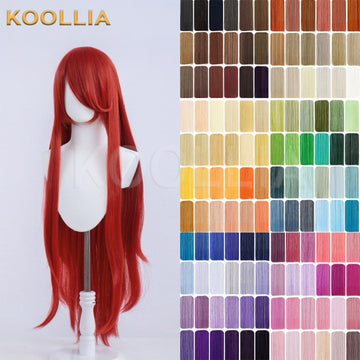 All-purpose 100cm High Temperature Basic Wig - KOOLLIA