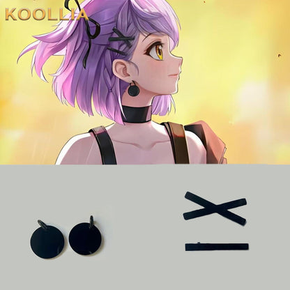 Honor of Kings Xiao Qiao（You Make My Heart Flutter) Short Mix Hair Basic Wig