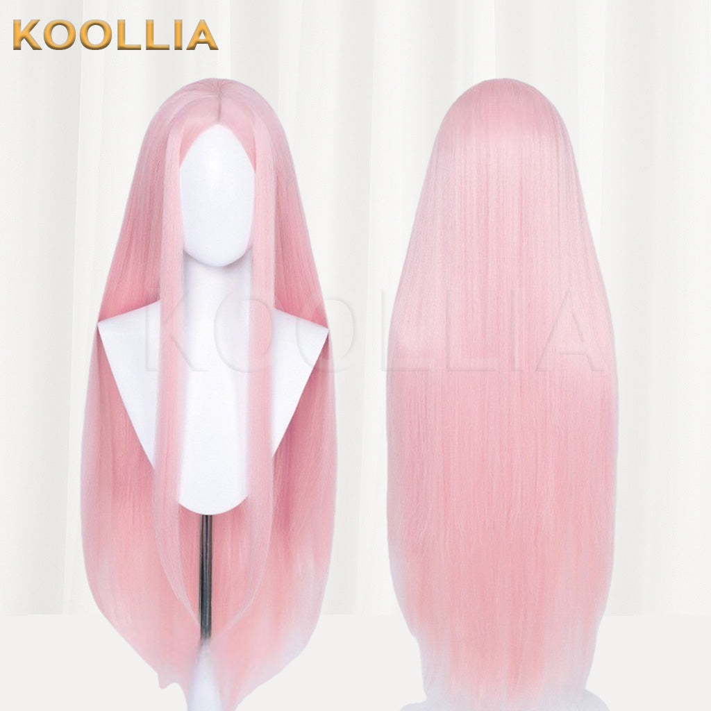All-purpose 100cm Middle Part Long Straight Multi-color Universal Cosplay Styling Practice Basic Wig