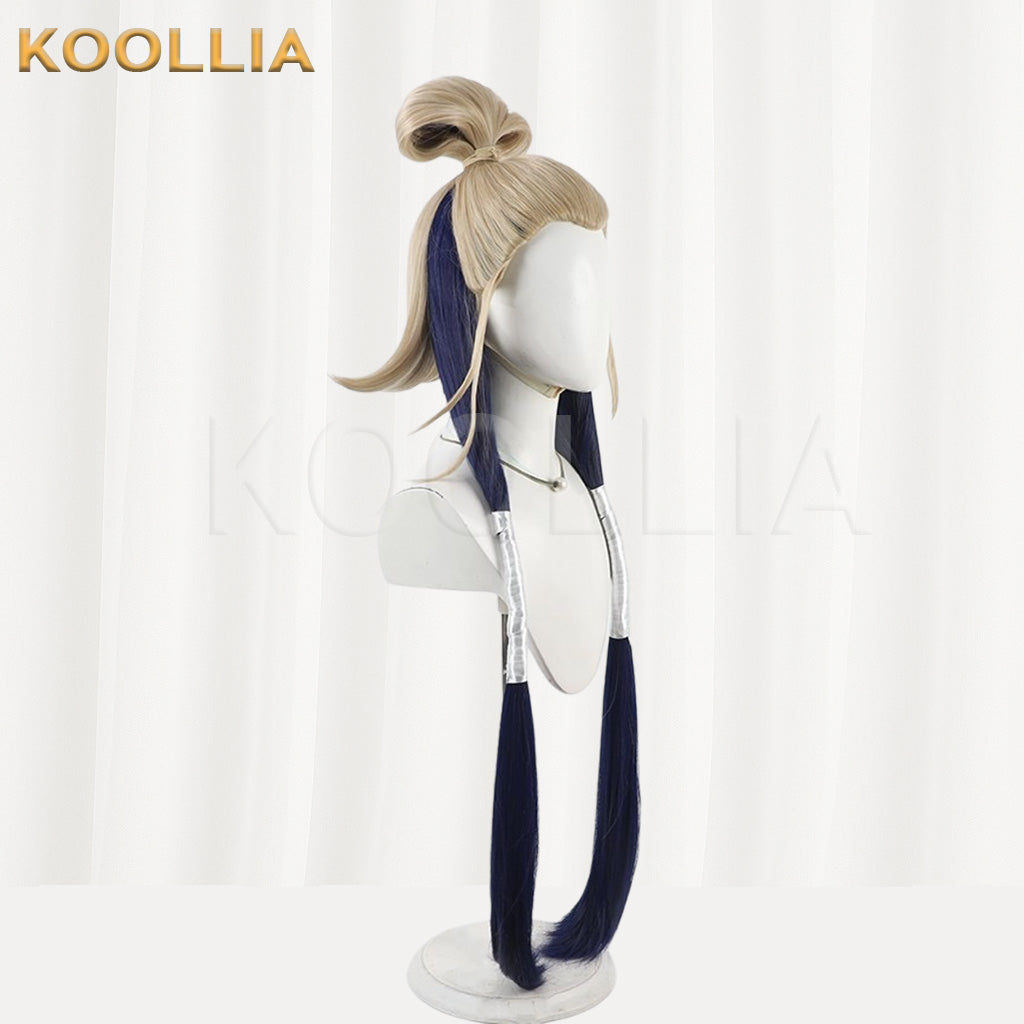 Gachi Akuta Tamaki Two-Tone Widow's Peak Basic Wig