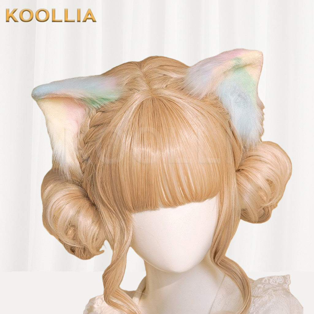 Cute Lolita Plush Animal Ear Hair Clips Multi-color