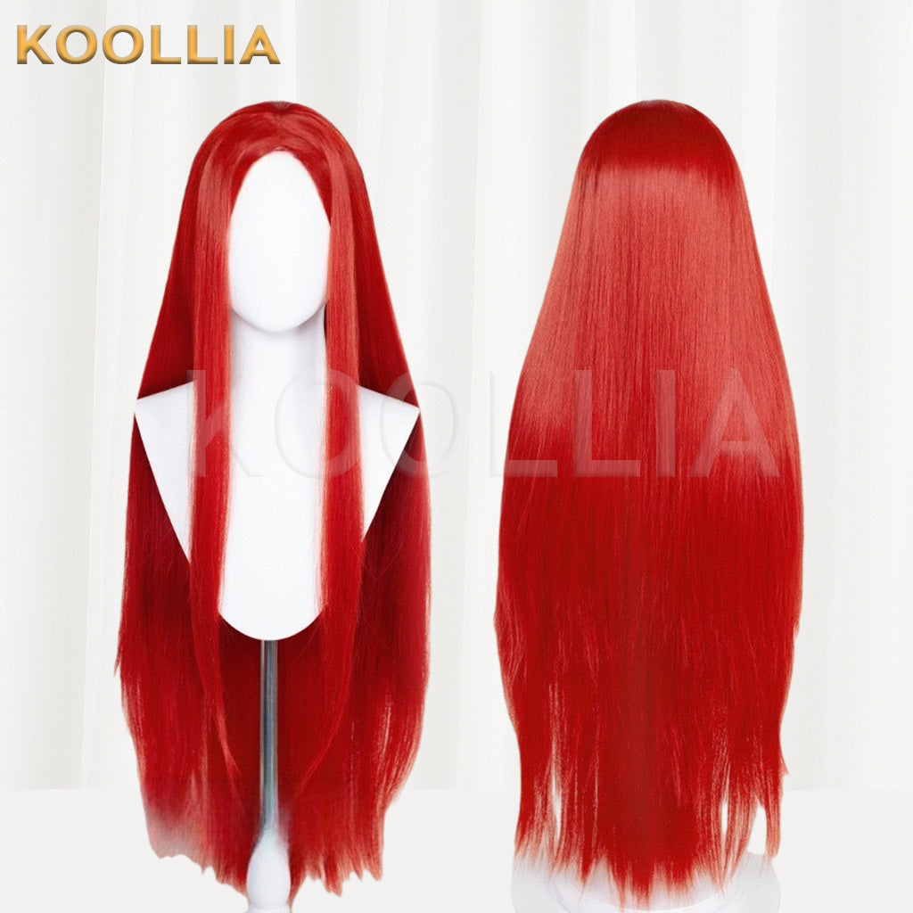 All-purpose 100cm Middle Part Long Straight Multi-color Universal Cosplay Styling Practice Basic Wig
