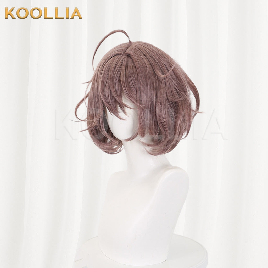 Reverse: 1999 Paper Envelope Dark Scarlet Inward Curled Bob Basic Wig