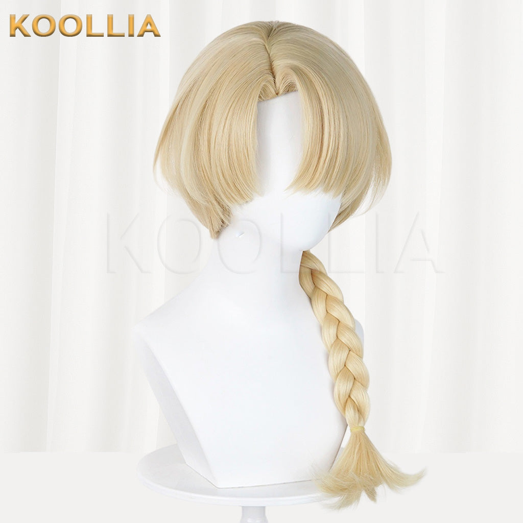 Path to Nowhere Jeanne Light Blonde Single Braid Basic Wig