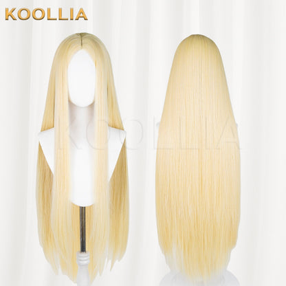 All-purpose 100cm Middle Part Long Straight Multi-color Universal Cosplay Styling Practice Basic Wig