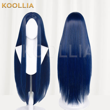 All-purpose 100cm Middle Part Long Straight Multi-color Universal Cosplay Styling Practice Basic Wig