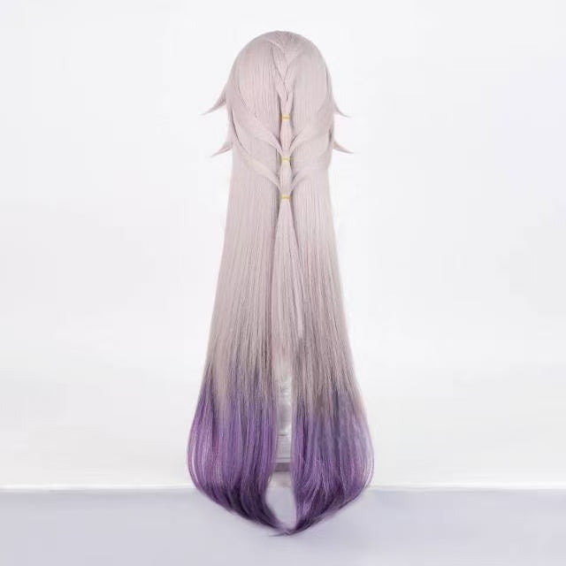 Honkai: Star Rail The Herta Long Purple Hair Basic Wig