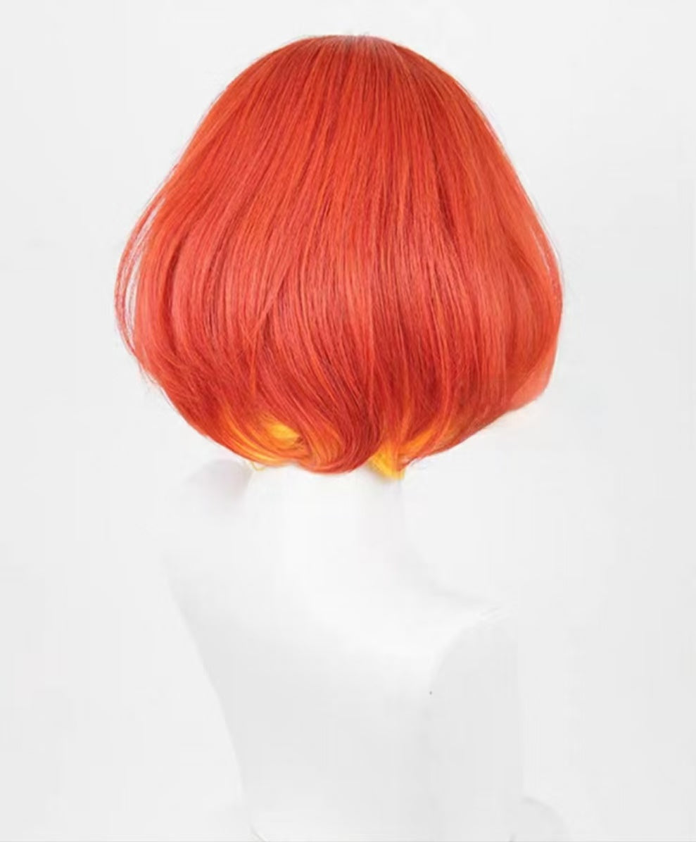 Honkai: Star Rail Tribbie Trianne Trinnon Short Red Hair Basic Wig