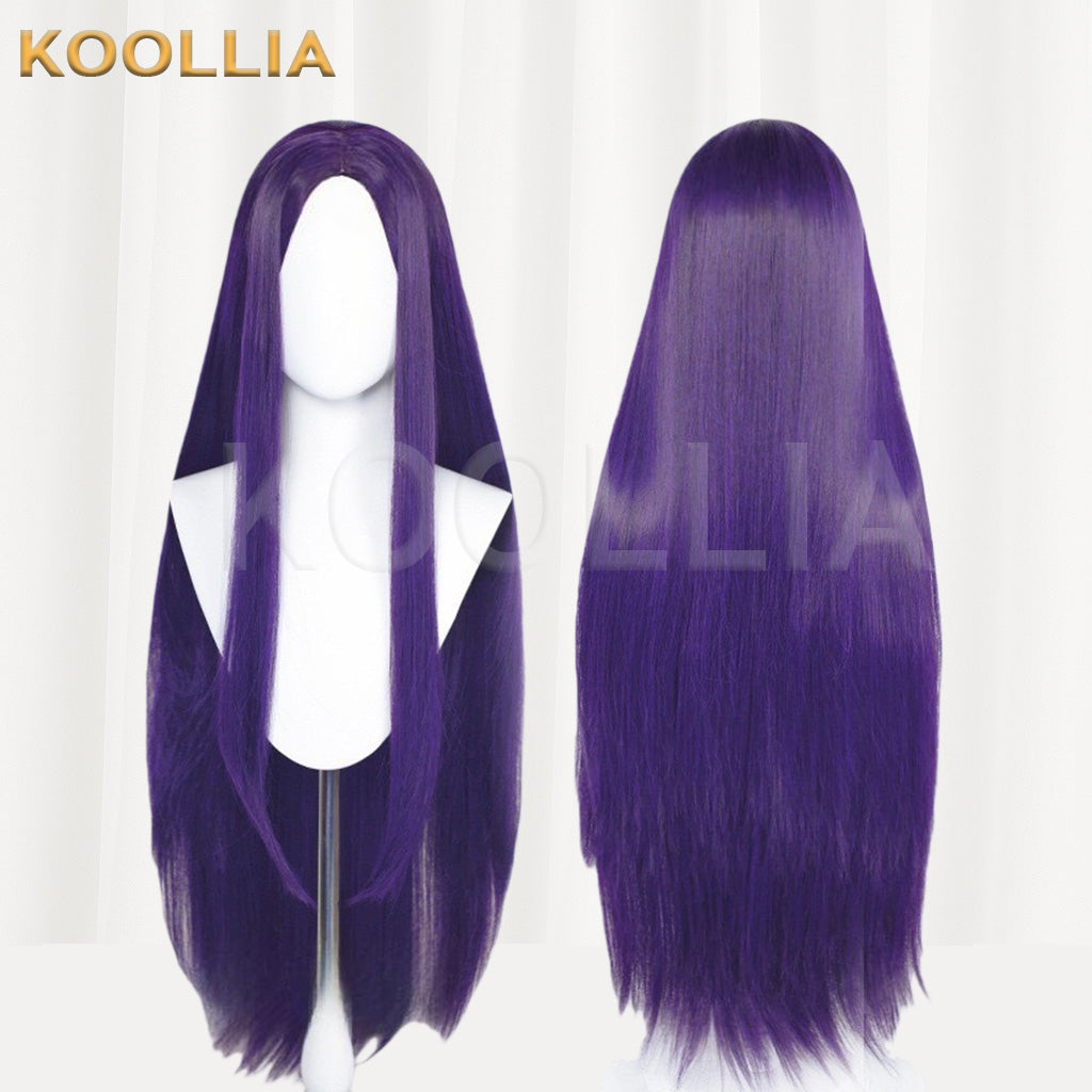 All-purpose 100cm Middle Part Long Straight Multi-color Universal Cosplay Styling Practice Basic Wig