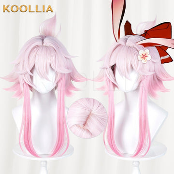 Multi-angle display of Honkai Star Rail SP Jiaoqiu Two-Phase Paradise with Scalp Top basic wig