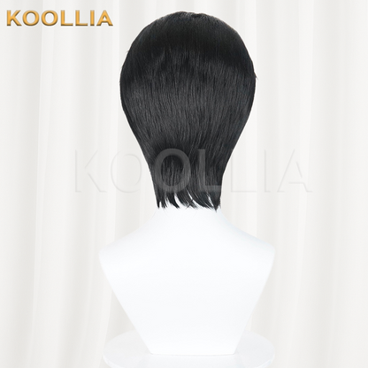 Smoking Behind the Supermarket with You Sasaki Matte Black Basic Wig