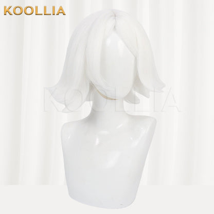 Tokyo Ghoul Juuzou Suzuya Pure White Medium Short Basic Wig