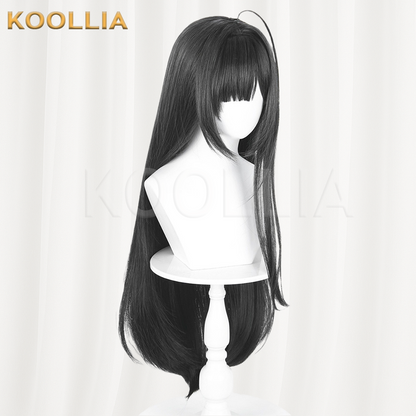 Goddess of Victory: NIKKE Mint Dark Gray Black Basic Wig