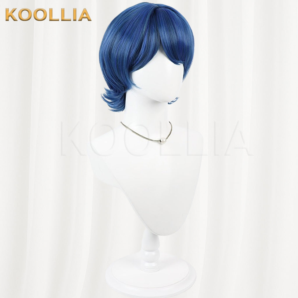 Mobile Suit Zeta Gundam Kamille Bidan Royal Blue Basic Wig