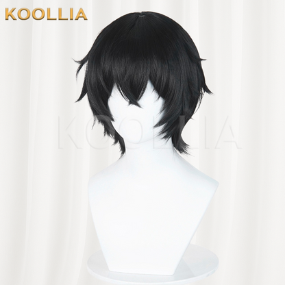 Under the Night Ghost Solid Matte Black Basic Wig