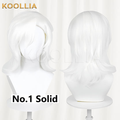 All-purpose Wig Matte Wolf Cut Wig with Side Parting