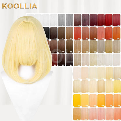 All-purpose 40Cm Center Part Available In Multiple Colors With A Simulated Scalp Design On The Top