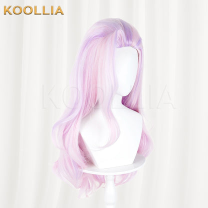 Jujutsu Kaisen Uro Takako Pink Purple Long Wavy Curly Basic Wig