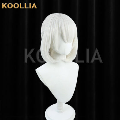 Blue Archive Himuro Sena White Short Hair Basic Wig