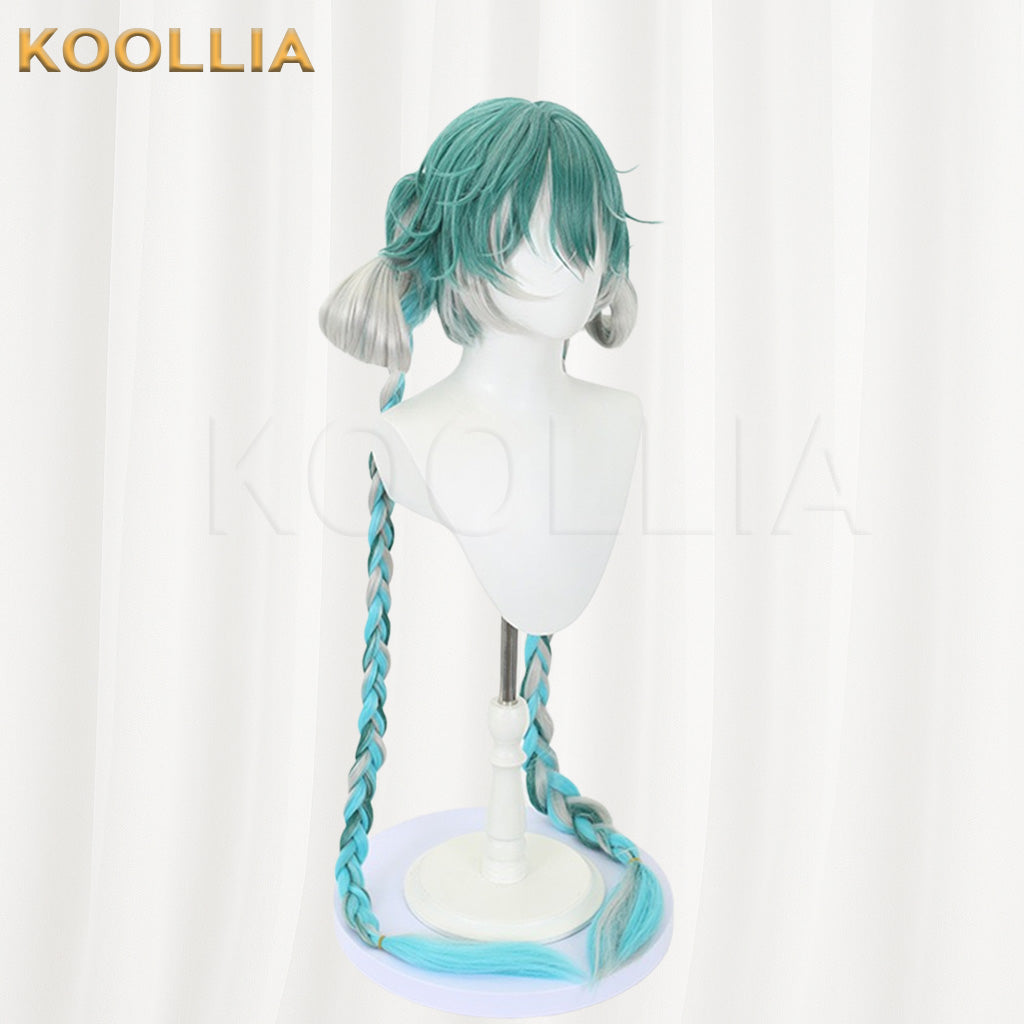 Virtual Singer  Hatsune Miku Teal Gradient Basic Wig