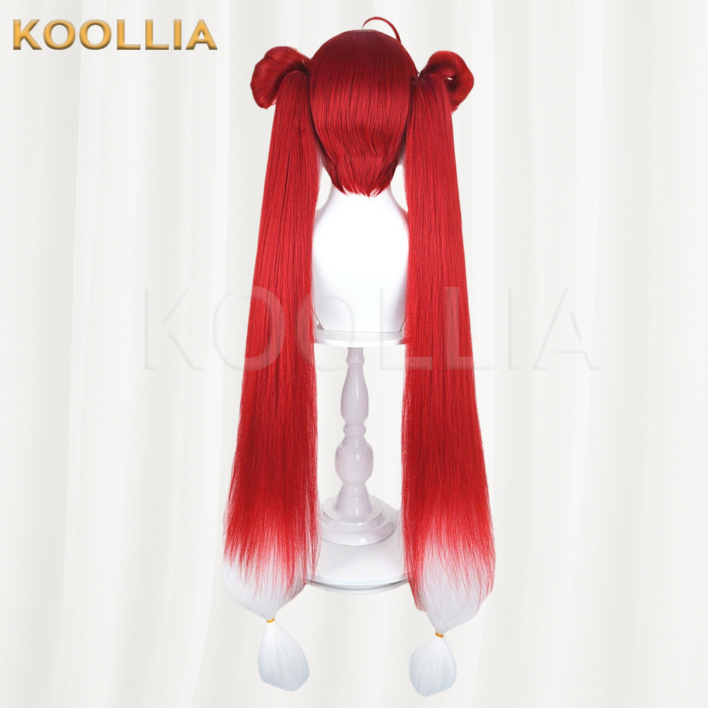 Wuthering Waves Su Ming Red To White Ombre Basic Wig