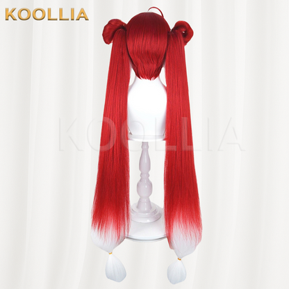 Wuthering Waves Su Ming Red To White Ombre Basic Wig
