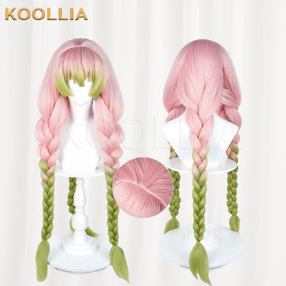 Demon Slayer Kanroji Mitsuri Longo Mix Hair Basic Wig