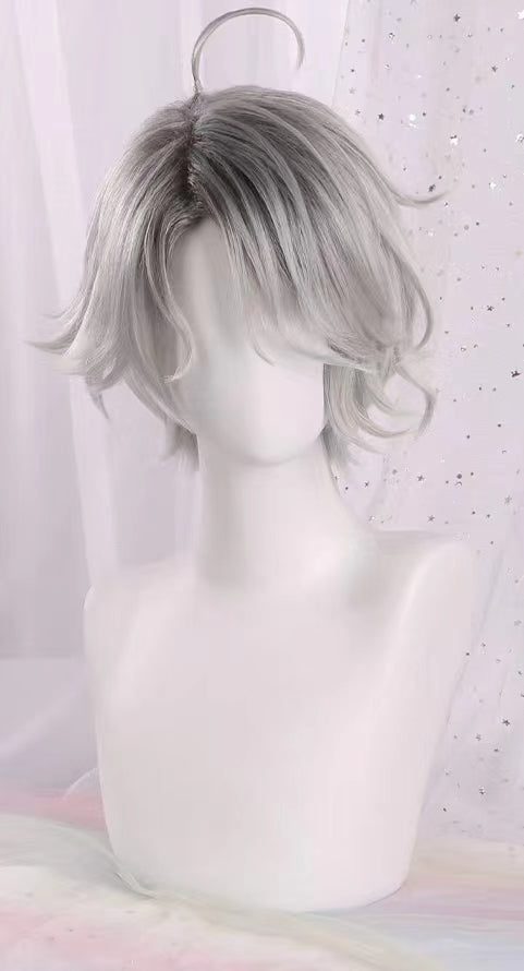 IdentityV Emil Short Silver Hair Basic Wig