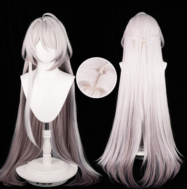 Honkai: Star Rail Acheron Long Purple Hair Basic Wig