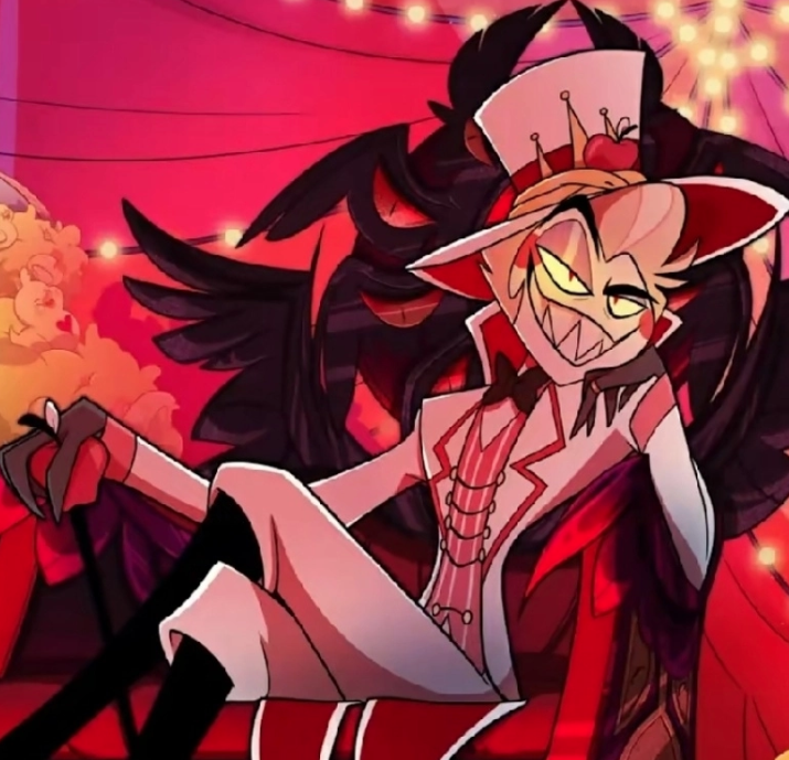 Hazbin Hotel Lucifer Commission Wig