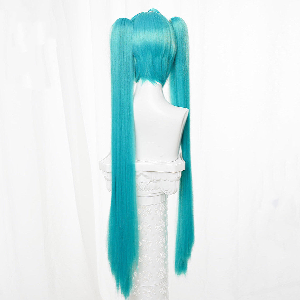 KOOLLIA- Hatsune Miku Long Green Blue Hair Basic Wig