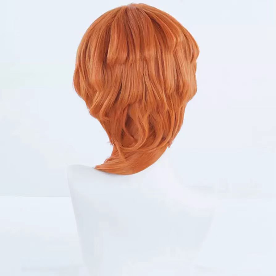 Bungo Stray Dogs Nakahara Chuuya Long Orange Hair Basic Wig