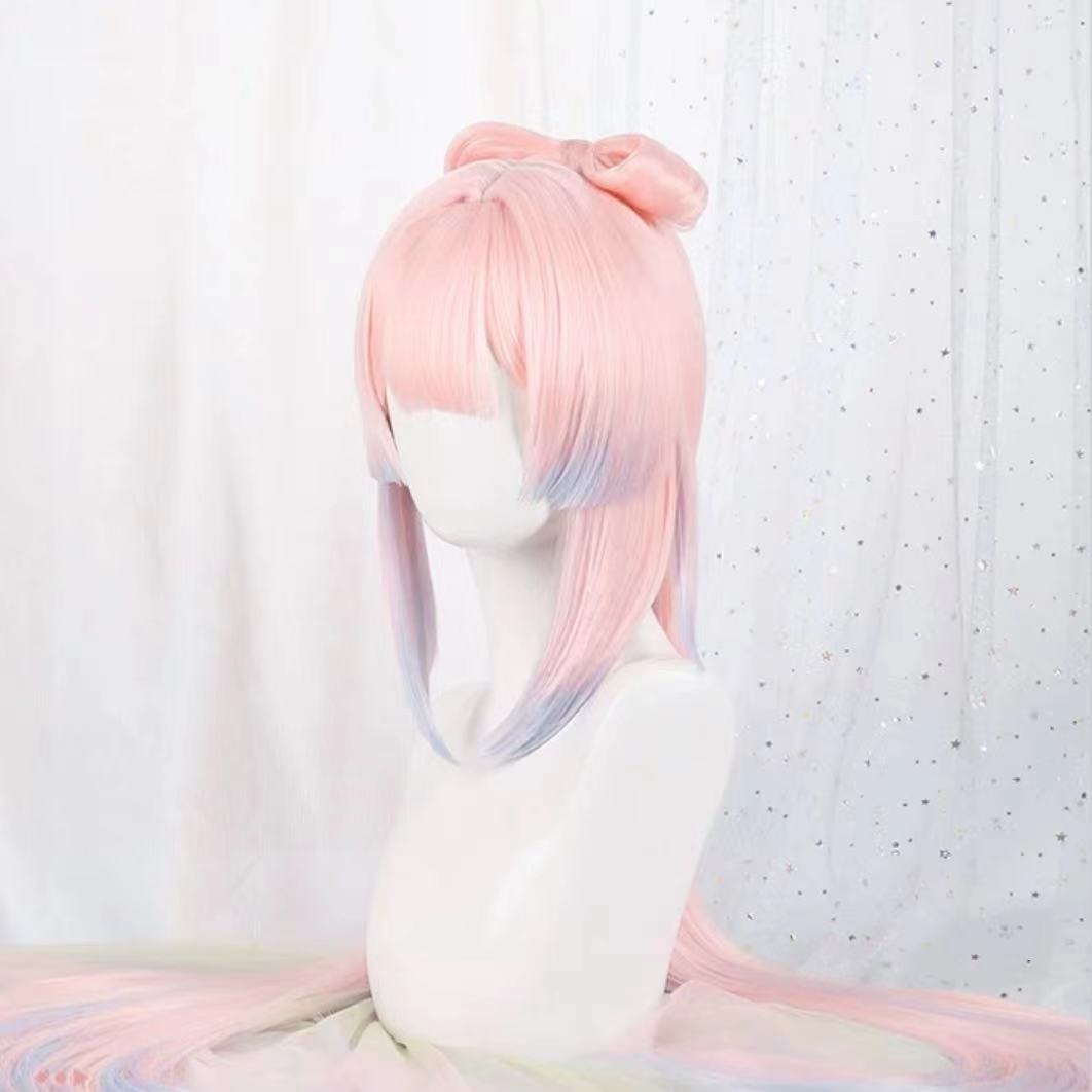 Genshin Impact Sangonomiya Kokomi Long Pink Hair Basic Wig