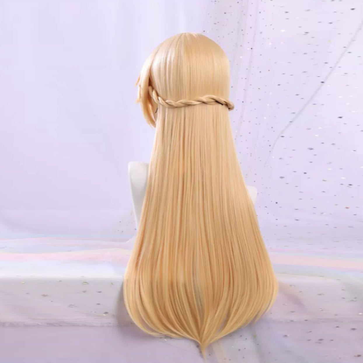 Genshin Impact Fischl Long Yellow Hair Basic Wig