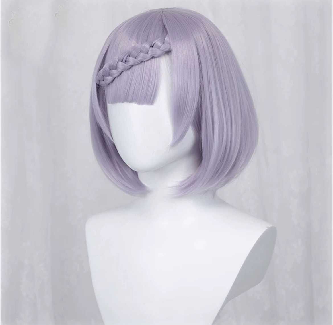 Genshin Impact Noelle Short Purple Hair Basic Wig